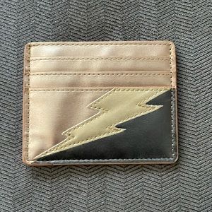 Betsy Dare Lightning Bolt Card Holder